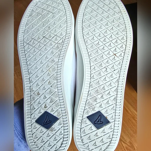 Sz 9 Women's SPERRY TOP-SIDER CREST VIBE White Casual Shoes - Picture 7 of 8